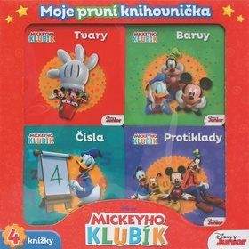 Egmont Mickeyho klubík Moje první knihovnička: Tvary, barvy, Čísla, Protiklady