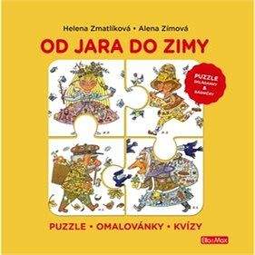 Ella & Max Od jara do zimy: Puzzle - Omalovánky - Kvízy