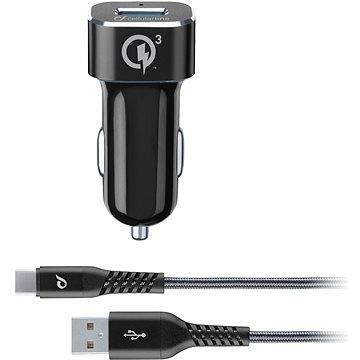 Cellularline Tetra Force USB-C 18W černá