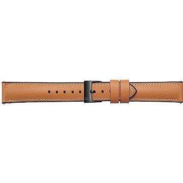 Samsung Galaxy Watch Braloba strap Rubber/Leather 22mm - Urban Traveller Tan
