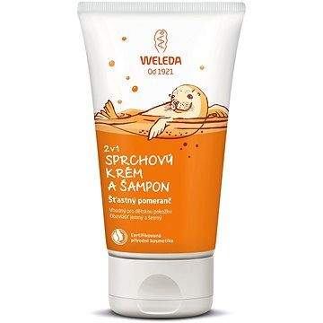 WELEDA Sprchový krém a šampon Šťastný pomeranč 2v1 150 ml