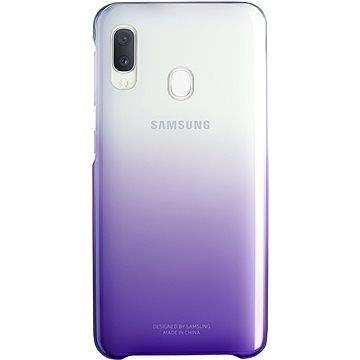 Samsung Galaxy A20e Gradation Cover fialový