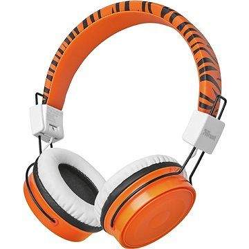 Trust Comi Bluetooth Wireless Kids Headphones - orange