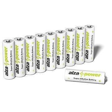 AlzaPower Super Alkaline LR6 (AA) 10ks v eko-boxu