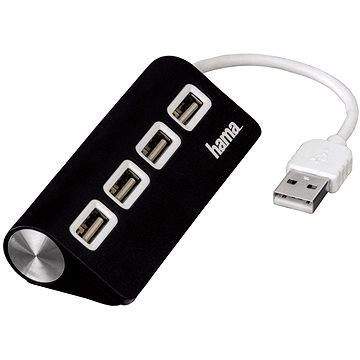Hama USB 2.0 4 port černý