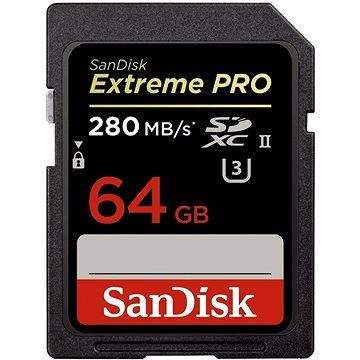 SanDisk SDXC 64GB Extreme Pro UHS-II U3
