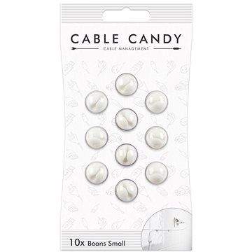 Cable Candy Small Beans 10 ks bílý
