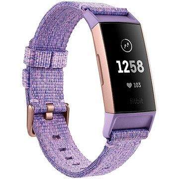 Fitbit Charge 3 Lavender Woven / Rose-Gold Aluminium