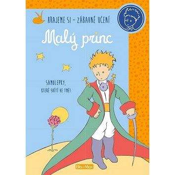 Ella & Max Kniha aktivit Malý princ oranžové samolepky: Hrajeme si - zábavné učení