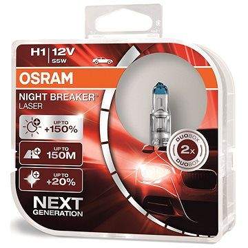 OSRAM H1 Night Breaker Laser Next Generation +150%, 2ks