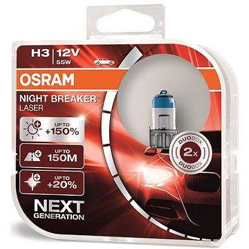 OSRAM H3 Night Breaker Laser Next Generation +150%, 2ks