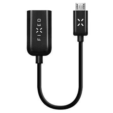 FIXED micro USB OTG adaptér černý