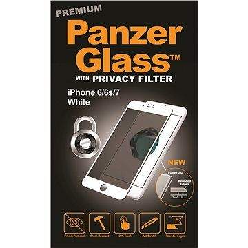 PanzerGlass Premium Privacy pro Apple iPhone 6/6s/7/8 bílé