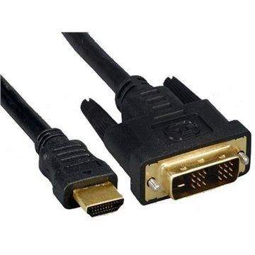 PremiumCord DVI - HDMI propojovací, stíněný, 2m