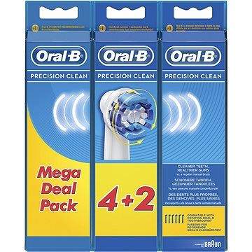 ORAL B Oral-B náhradní hlavice Precision clean 6ks