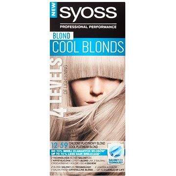 SYOSS Blond Cool Blonds 12-59 Chladná platinová blond 50 ml