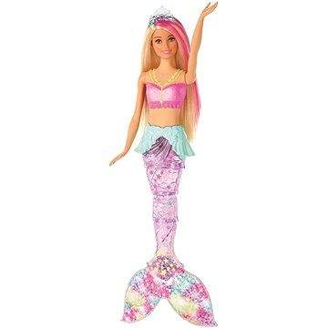 Mattel Barbie Svítící mořská panna s pohyblivým ocasem běloška