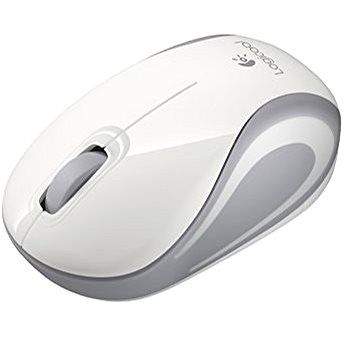 Logitech Wireless Mini Mouse M187 bílá