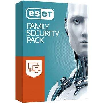 ESET Family Security Pack pro 3 počítače a 3 mobilní zařízení na 12 měsíců
