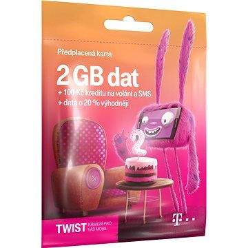T-Mobile Předplacená karta Twist s Námi 2GB