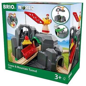 Brio World 33889 Jeřáb a horský tunel