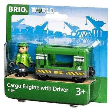 Brio World 33894 Nákladní lokomotiva se strojvedoucím