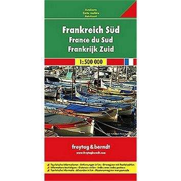 Freytag-Berndt Automapa Francie jih 1:500 000