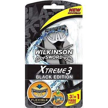 WILKINSON Xtreme3 Black (3+1 ks)
