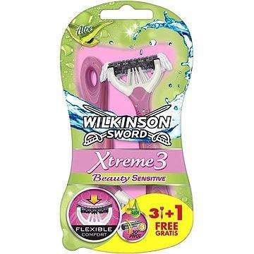 WILKINSON Xtreme3 Beauty Sensitive (3+1 ks)