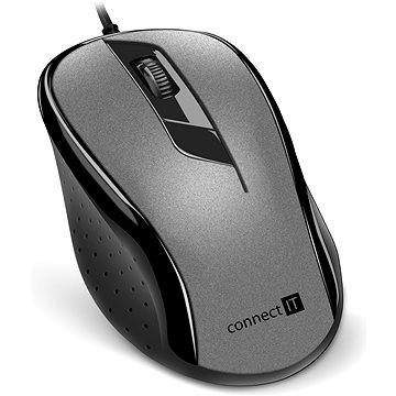 CONNECT IT Optical USB mouse šedá