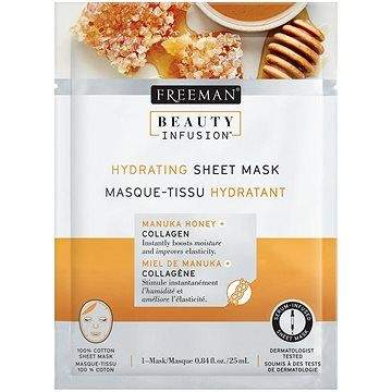 FREEMAN Beauty Infusion Hydratační látková maska manuka med + kolagen 25 ml