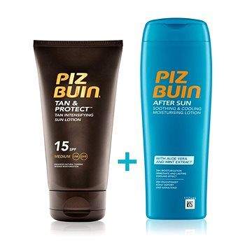 PIZ BUIN Tan & Protect Lotion SPF15 + After Sun Soothing&Cooling Lotion