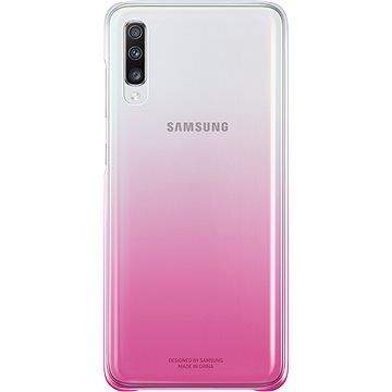Samsung Galaxy A70 Gradation Cover růžový