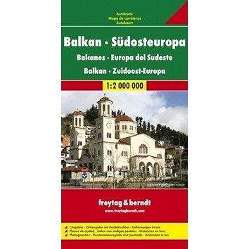 Freytag-Berndt Automapa Balkán-JV Evropa 1:2 000 000: Südosteuropa