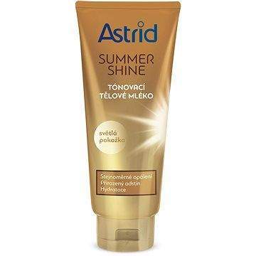 ASTRID SUMMER SHINE Tónovací tělové mléko pro světlou pokožku 200 ml