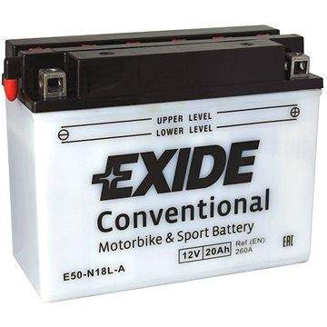 EXIDE BIKE Conventional 20Ah, 12V, Y50-N18L-A