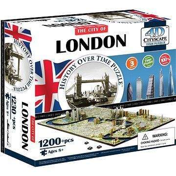 4D Cityscape 4D Puzzle Cityscape Time panorama Londýn