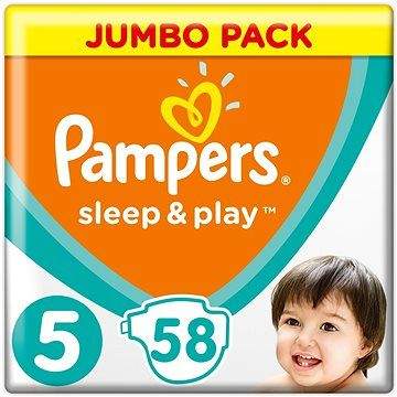 PAMPERS Sleep&Play Junior vel. 5 (58 ks) - Jumbo Pack