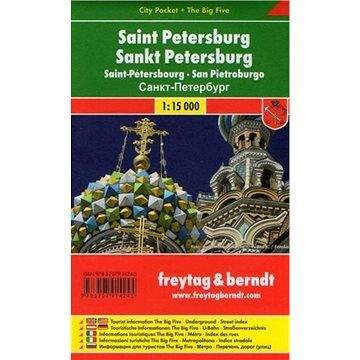 Freytag-Berndt Petrohrad 1:12 500: Kapesní plán města