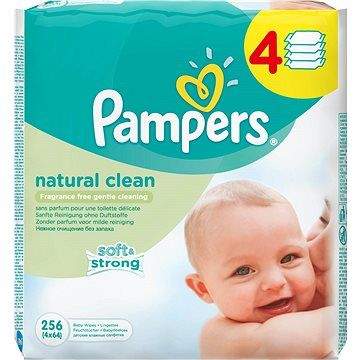 PAMPERS Natural Clean (4× 64 ks)