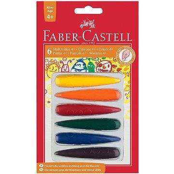Faber - Castell Faber-Castell Plastové Pastelky do dlaně, 6 Barev
