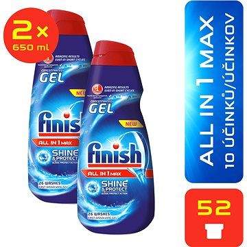 FINISH Gel All-in-1 Shine&Protect 2x 650 ml (26 dávek)