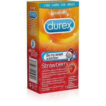 DUREX EMOJI Strawberry 12 ks