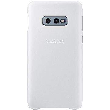Samsung Galaxy S10e Leather Cover bílý