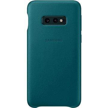 Samsung Galaxy S10e Leather Cover zelený