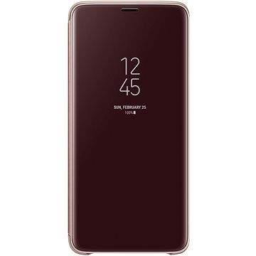Samsung Galaxy S9+ Clear View Standing Cover zlaté