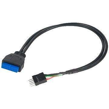 AKASA USB 3.0 (19-pin) na USB 2.0 (9-pin)