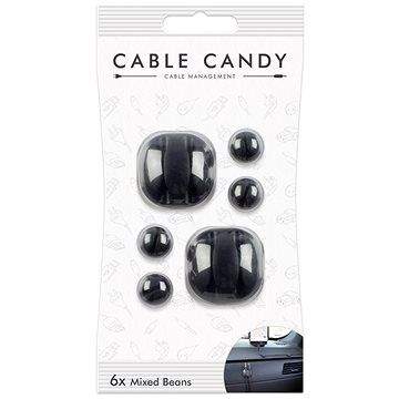 Cable Candy Mixed Beans 6 ks černý