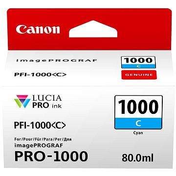 Canon PFI-1000C azurová