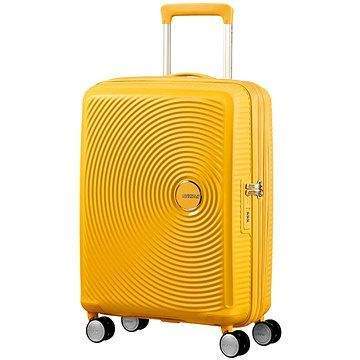American Tourister Soundbox Spinner 55 Exp Golden Yellow